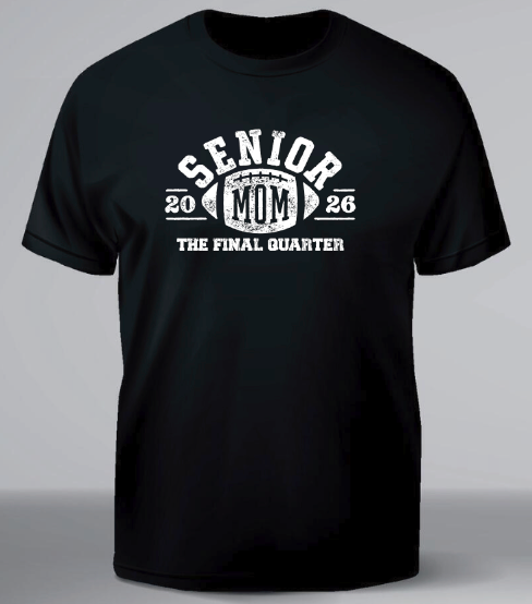 Sports - Senior Mom T-Shirt The Final Quarter