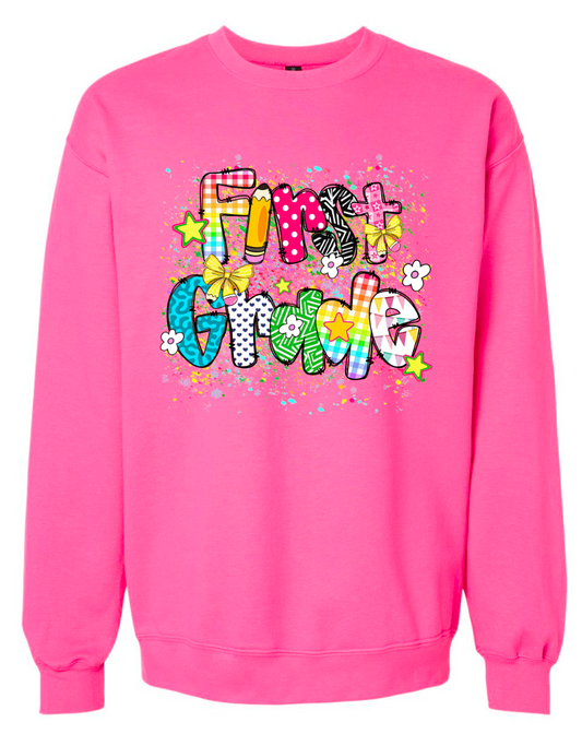 1st Grade Crewneck