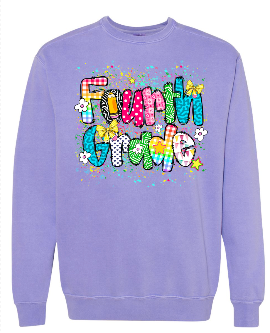 4th Grade Crewneck