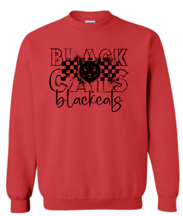 Spirit Wear - Blackcats Crewneck