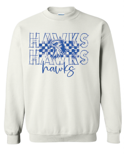 Spirit Wear - Hawks Crewneck