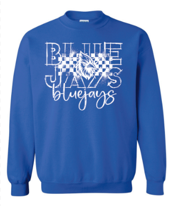 Spirit Wear - Bluejays Crewneck