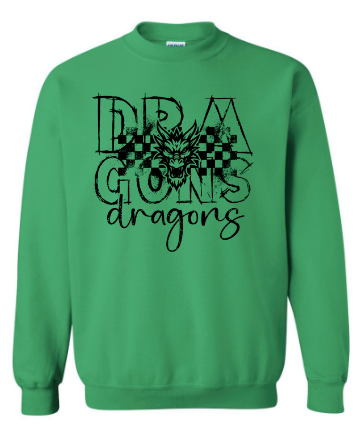 Spirit Wear - Dragons Crewneck