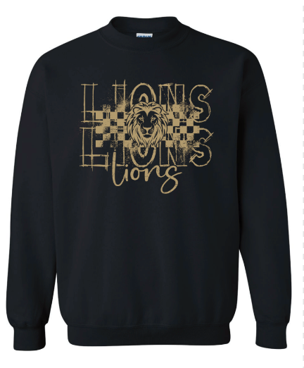 Spirit Wear - Lions Crewneck