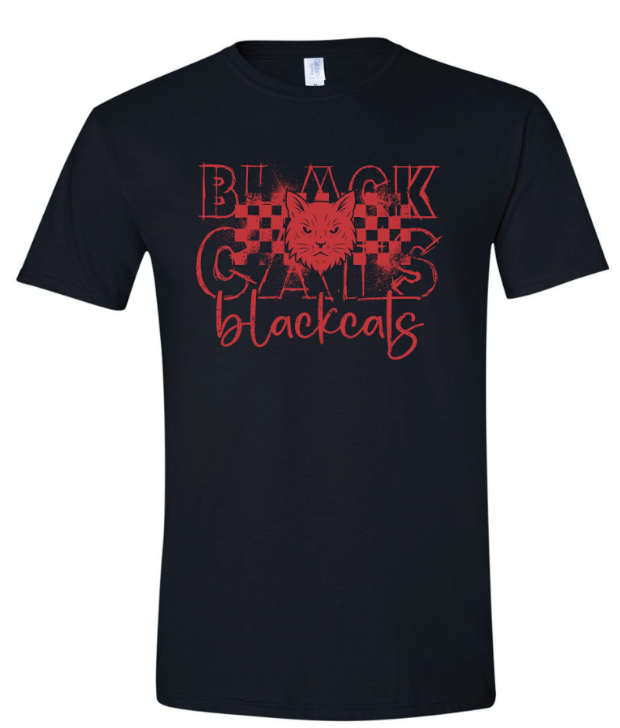 Spirit Wear - Black Cats T-Shirt