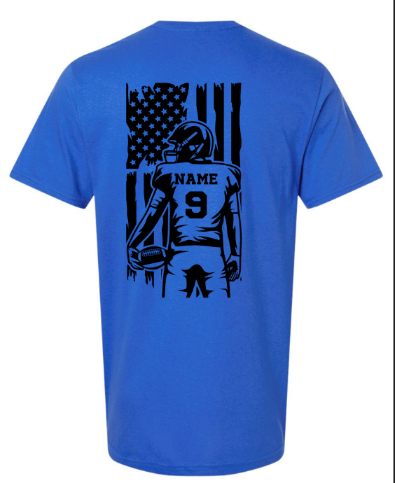 Spirit Wear - Football Dad - 1 Athlete T-Shirt