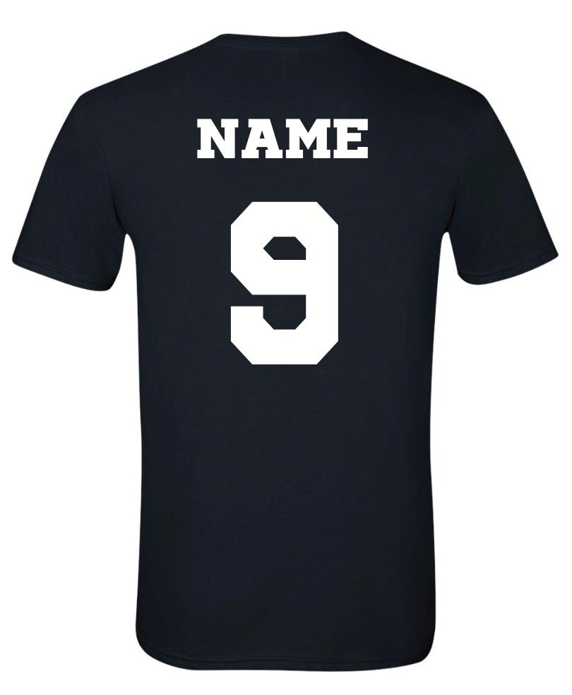 Spirit Wear - Football T-Shirt WITH Personalization