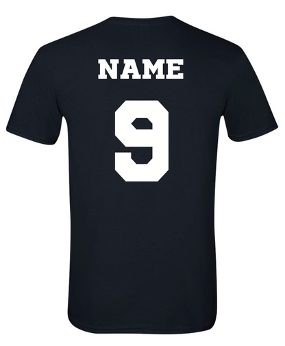 Spirit Wear - Football T-Shirt WITH Personalization