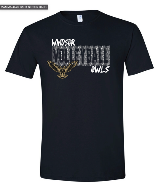 Spirit Wear - Windsor Volleyball T-Shirt WITHOUT Personalization