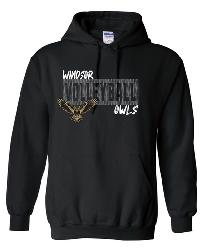 Spirit Wear - Windsor Volleyball Hoodie WITH Personalization