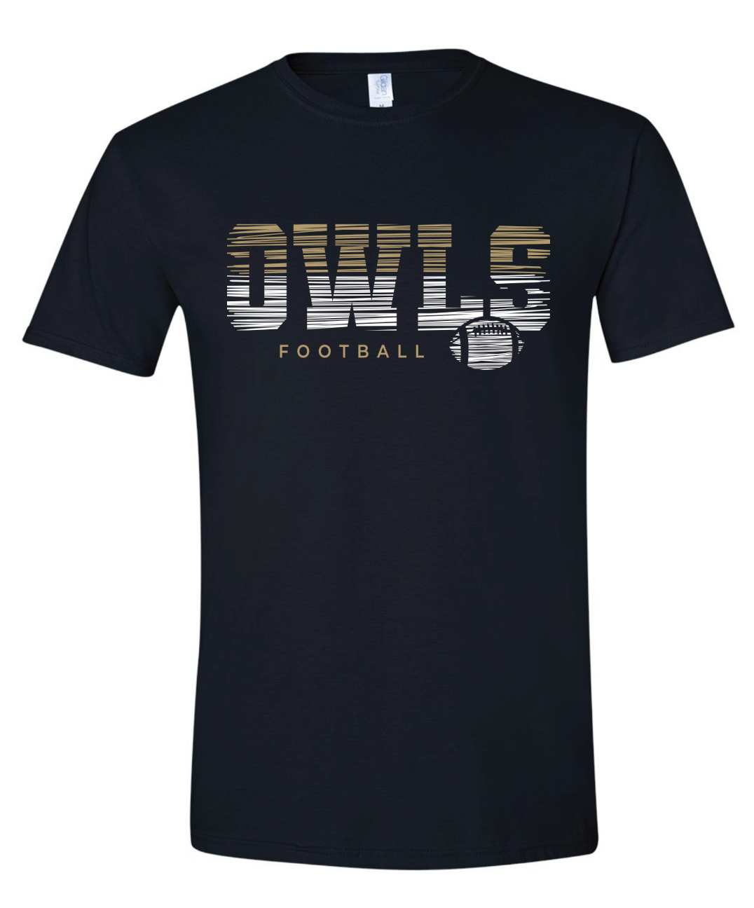 Spirit Wear - Owls Football T-Shirt