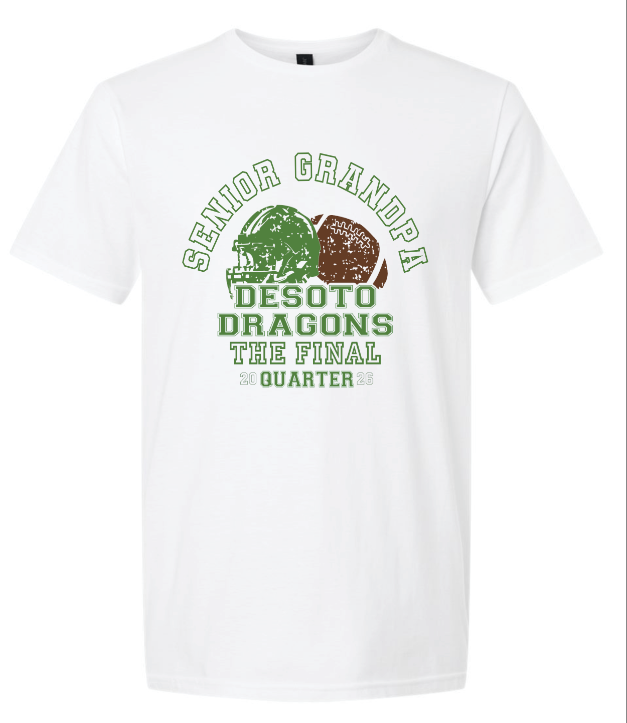 Dragons Football - Senior Grandpa Shirt