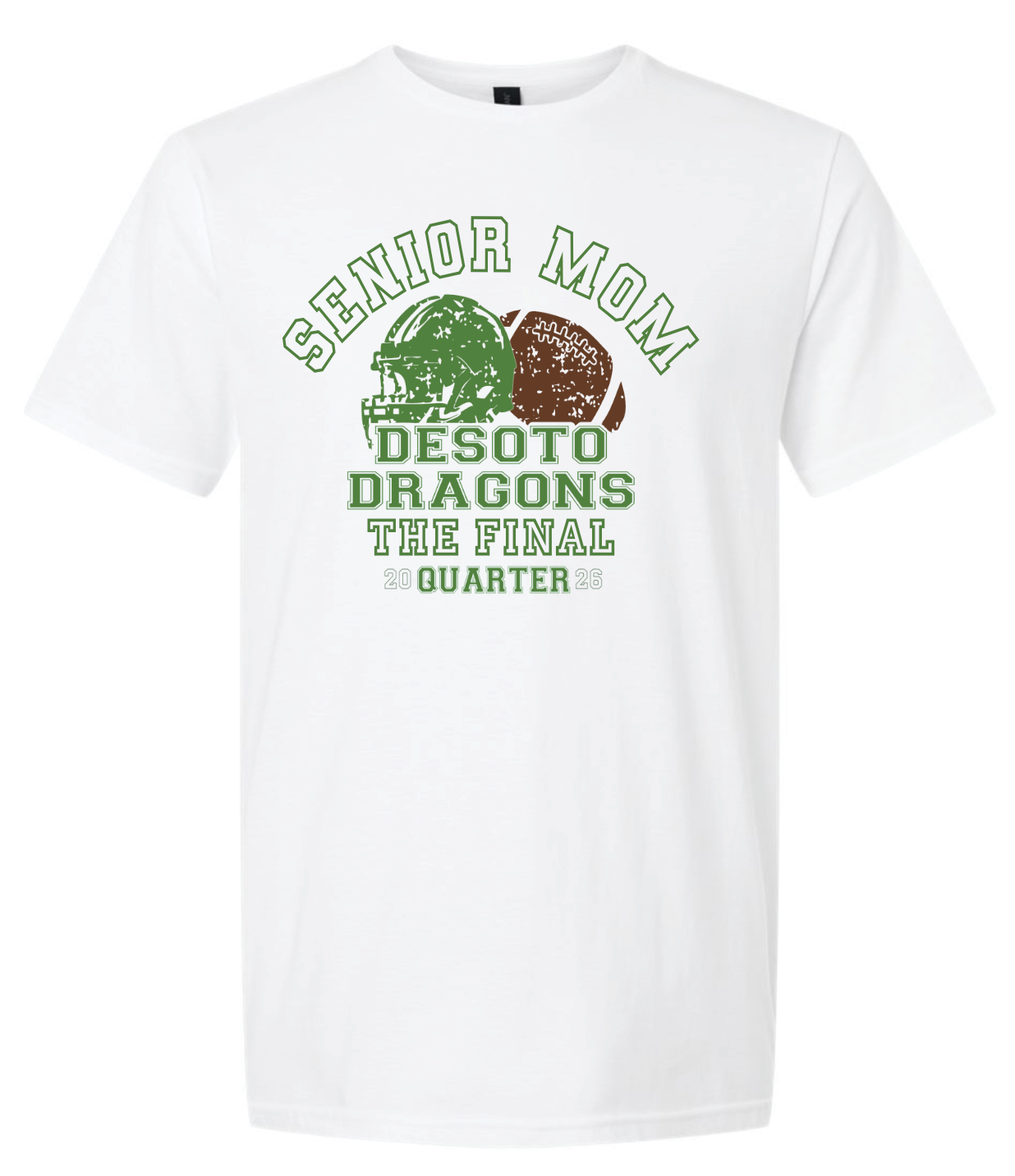 Dragons Football - Senior Mom Shirt