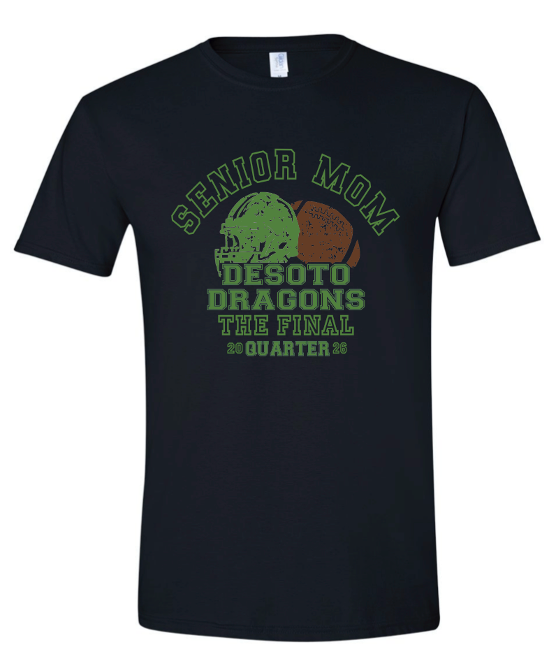 Dragons Football - Senior Mom Shirt