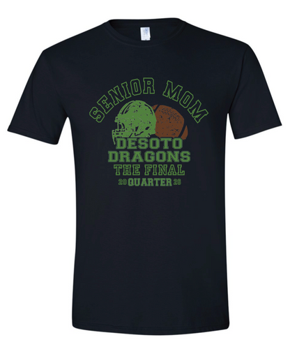 Dragons Football - Senior Mom Shirt