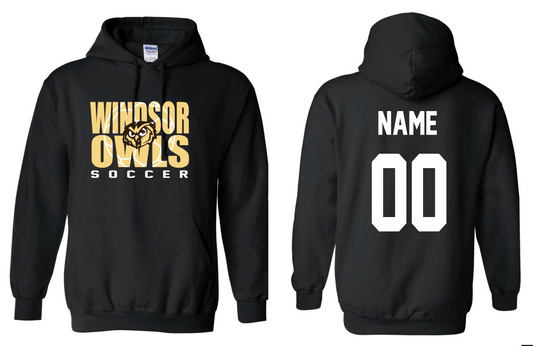 Spirit Wear - Windsor Soccer Hoodie WITH Personalization