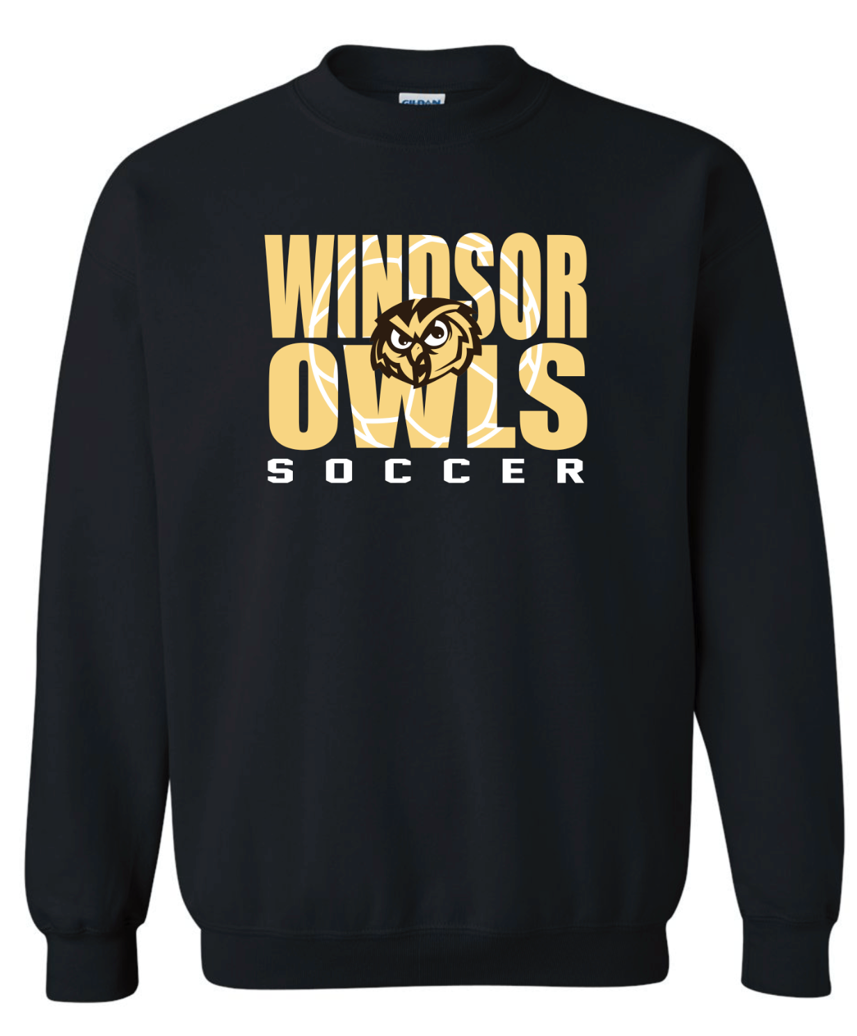 Spirit Wear -Windsor Soccer Crewneck WITHOUT Personalization