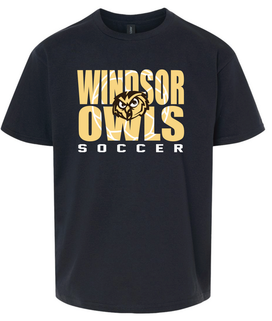 Spirit Wear - Windsor Soccer T-Shirt WITHOUT Personalization