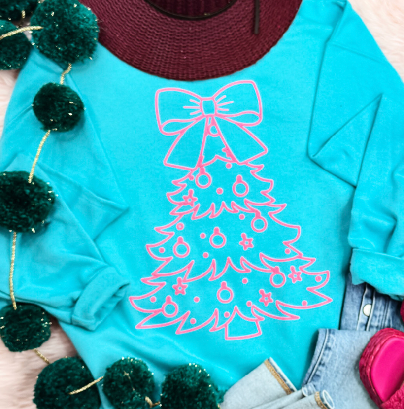 General Apparel - Christmas Tree Crewneck