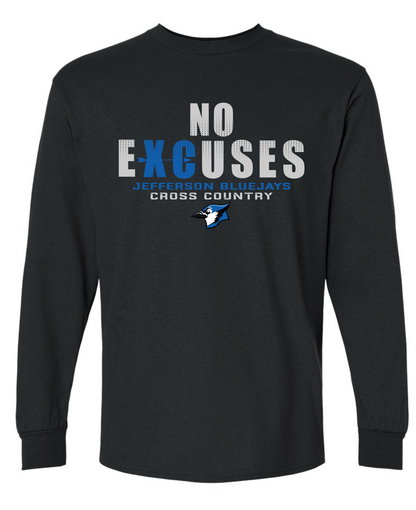 Jefferson Bluejays State Cross Country Long Sleeve T-Shirt