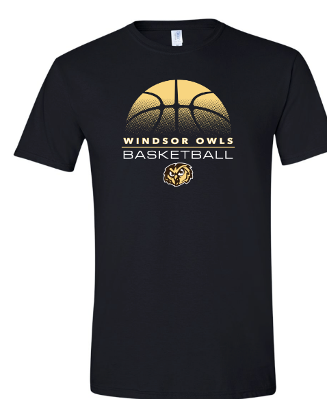 Windsor Basketball- T-shirt WITHOUT Last Name
