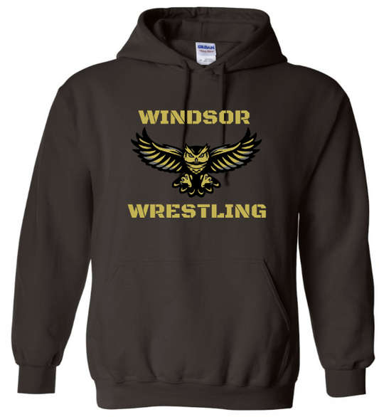 Windsor Boys Wrestling - Hoodie WITHOUT Last Name