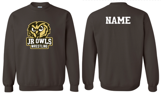 Windsor Boys Wrestling - Crewneck WITH Last Name