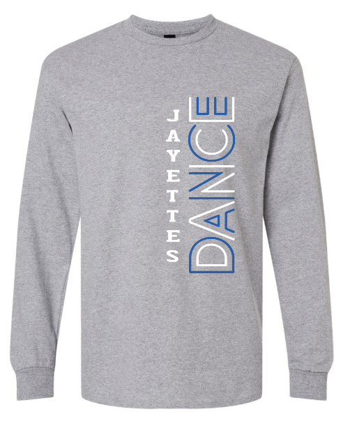 Bluejays Dance - Long Sleeve T-shirt WITHOUT Last Name