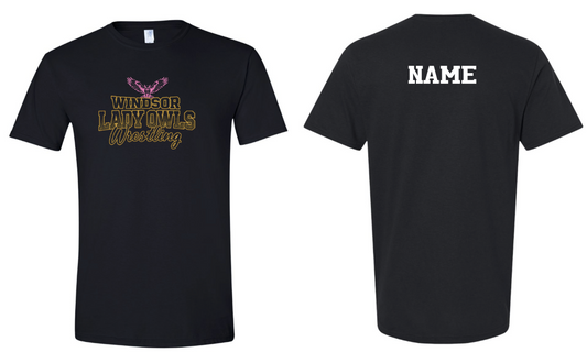 Windsor Girls Wrestling - T-shirt WITH Last Name