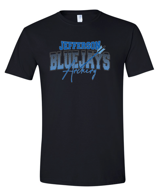 Jefferson Bluejays Archery - T-shirt WITHOUT Last Name