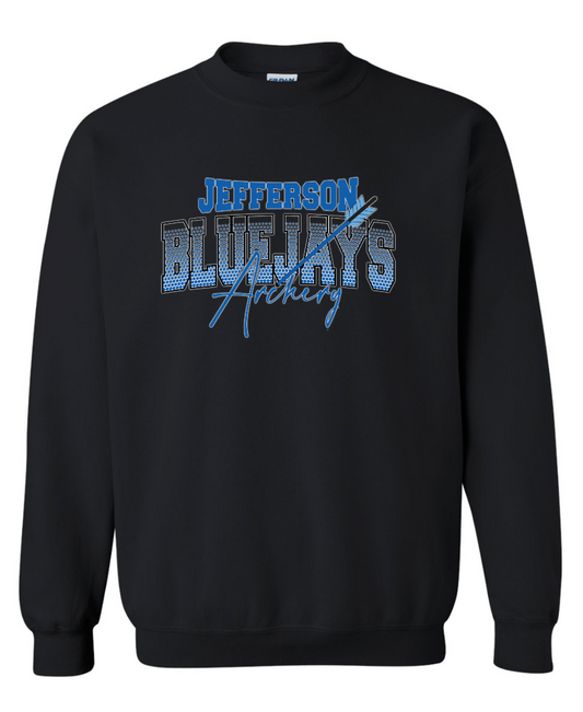 Jefferson Bluejays Archery - Crewneck WITHOUT Last Name