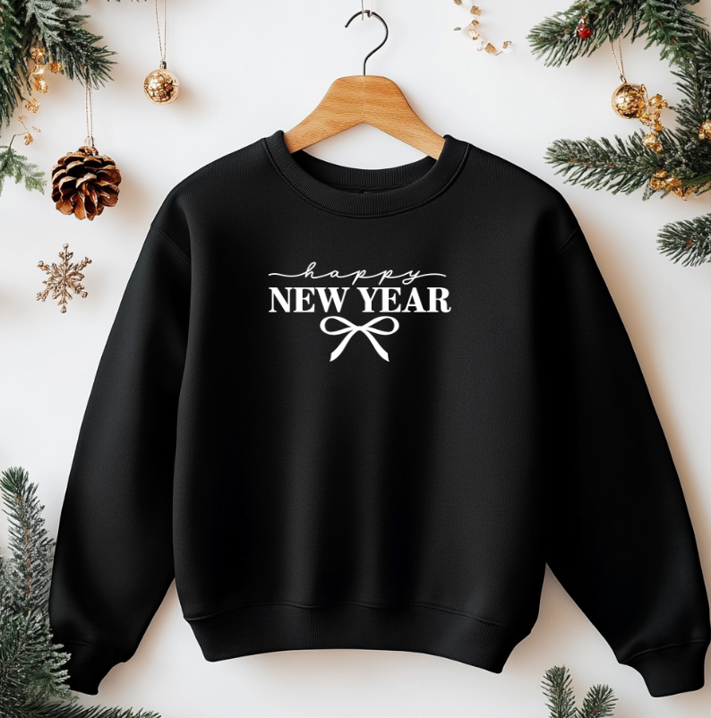 General Apparel - Happy New Year White Design