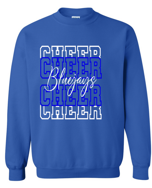 Bluejays Cheer - Crewneck