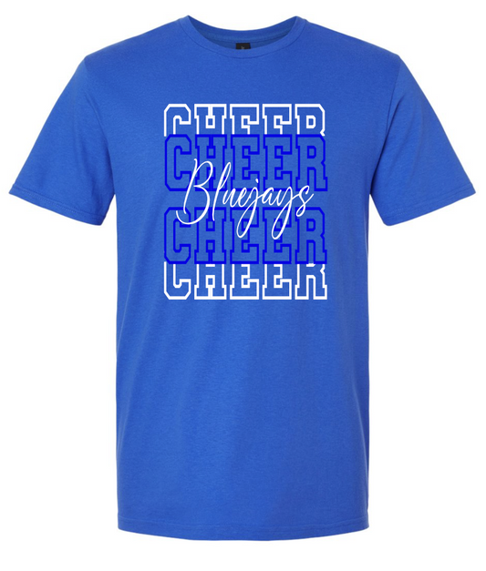 Bluejays Cheer - T-shirt