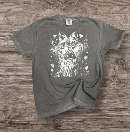 Valentines - Cow with Bow