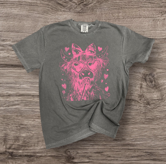 Valentines - Cow with Bow