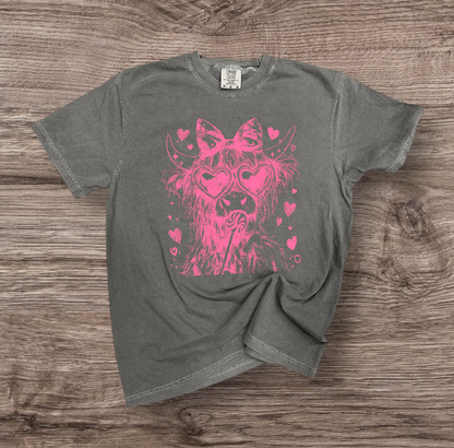 Valentines - Cow with Bow