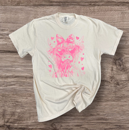 Valentines - Cow with Bow