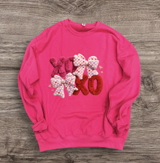 Valentines - XOXO with Bows