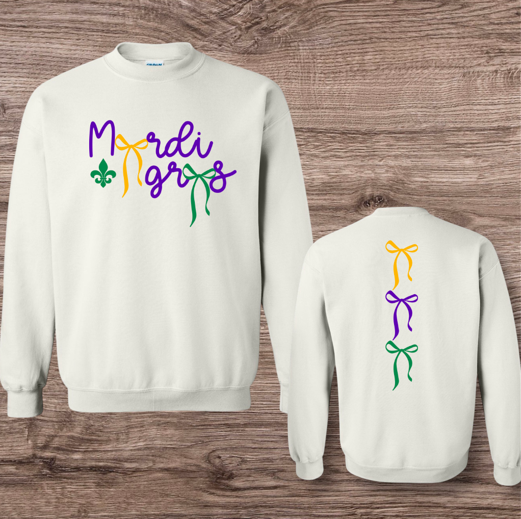 Mari Gras - Mardi Gras Bows Down Back