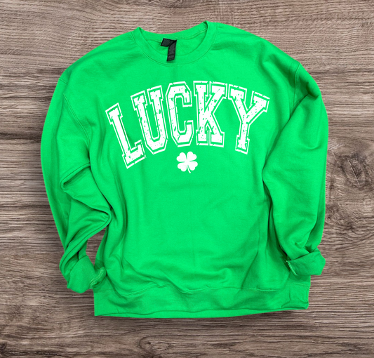 St. Patricks - Distressed Lucky