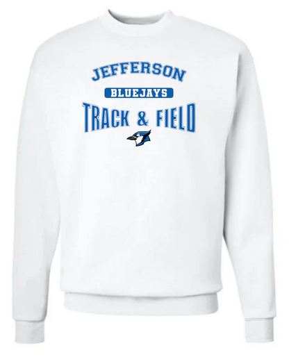 Bluejays Track & Field Crewneck WITHOUT Name
