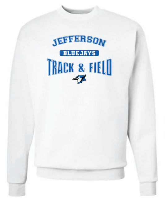 Bluejays Track & Field Crewneck WITHOUT Name