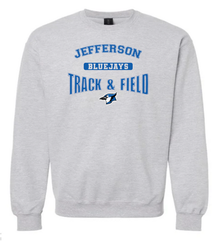 Bluejays Track & Field Crewneck WITHOUT Name