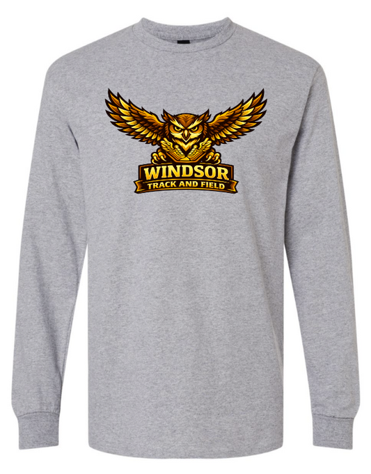 Windsor Track & Field Long Sleeve T-Shirt WITHOUT Name