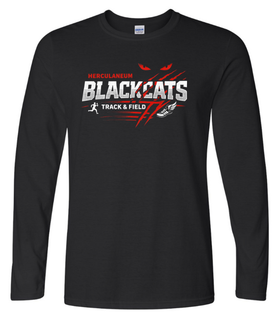 Herky Track & Field Long Sleeve T-Shirt WITHOUT Name
