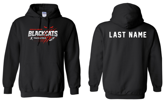Herky Track & Field Hoodie WITH Name