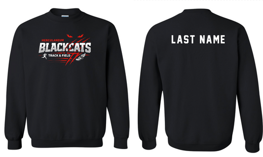 Herky Track & Field Crewneck WITH Name