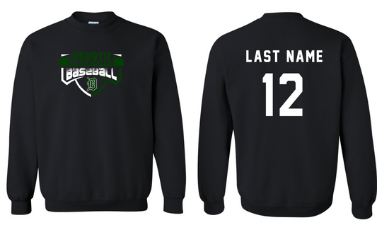 DeSoto Baseball Crewneck WITH Name