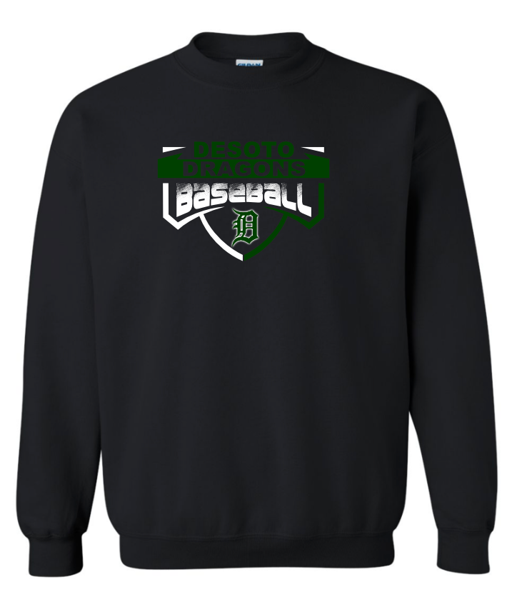 DeSoto Baseball Crewneck WITHOUT Name